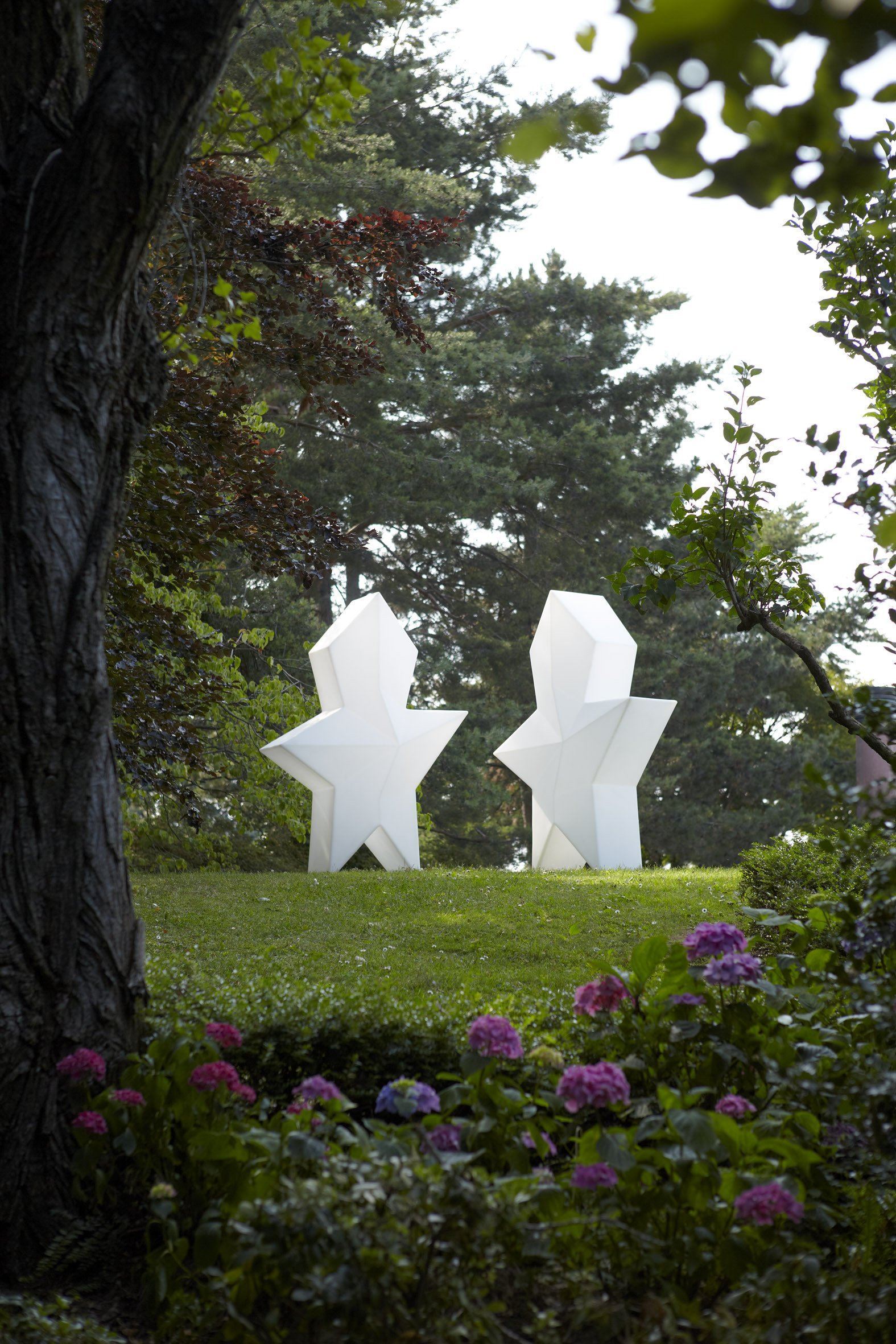 beleuchtbare Sitzbank Hocker SLIDE GLACÉ für Indoor + Outdoor | Sitzmöbel | brandamba.com