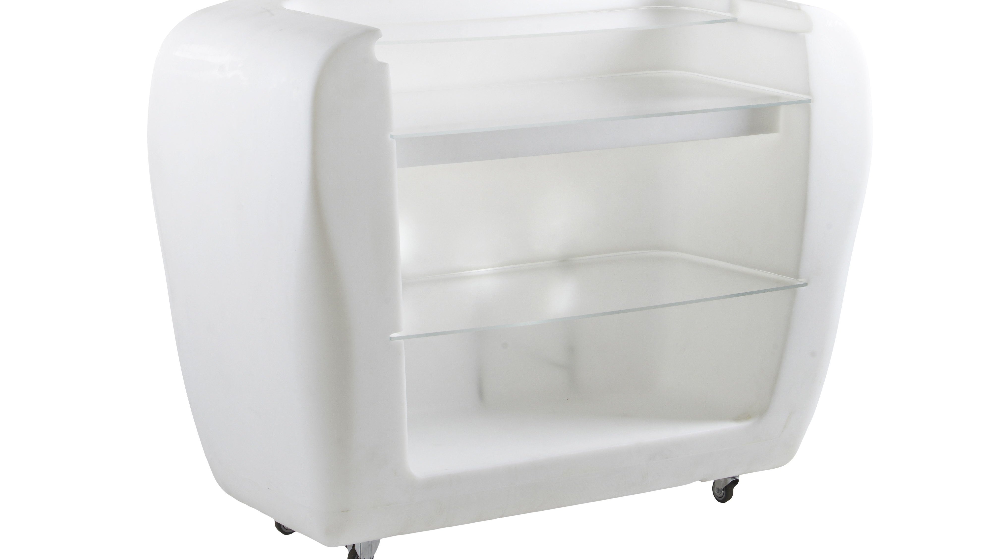 Slide ROLLER BAR mit BEER DISPENSER beleuchtbare Rolltheke mit Zapfanlage | Theken | brandamba.com