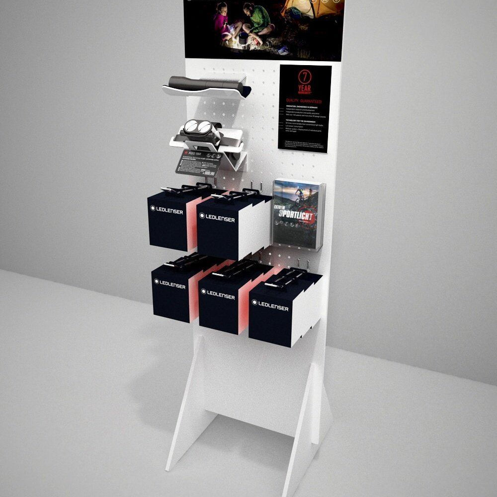 Steckdisplay Bodenaufsteller - SMART POS Display | POS Bodenaufsteller | brandamba.com