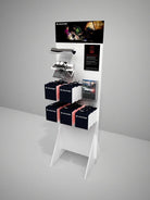 Steckdisplay Bodenaufsteller - SMART POS Display | POS Bodenaufsteller | brandamba.com