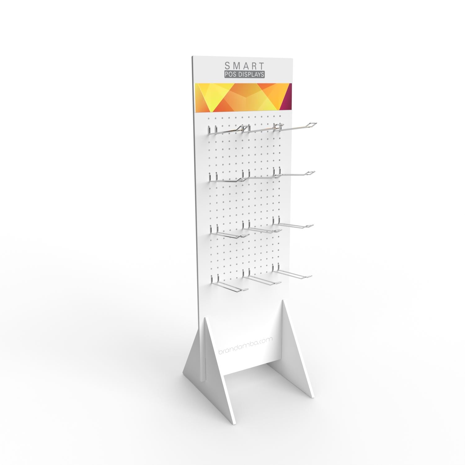 Steckdisplay Bodenaufsteller - SMART POS Display | POS Bodenaufsteller | brandamba.com