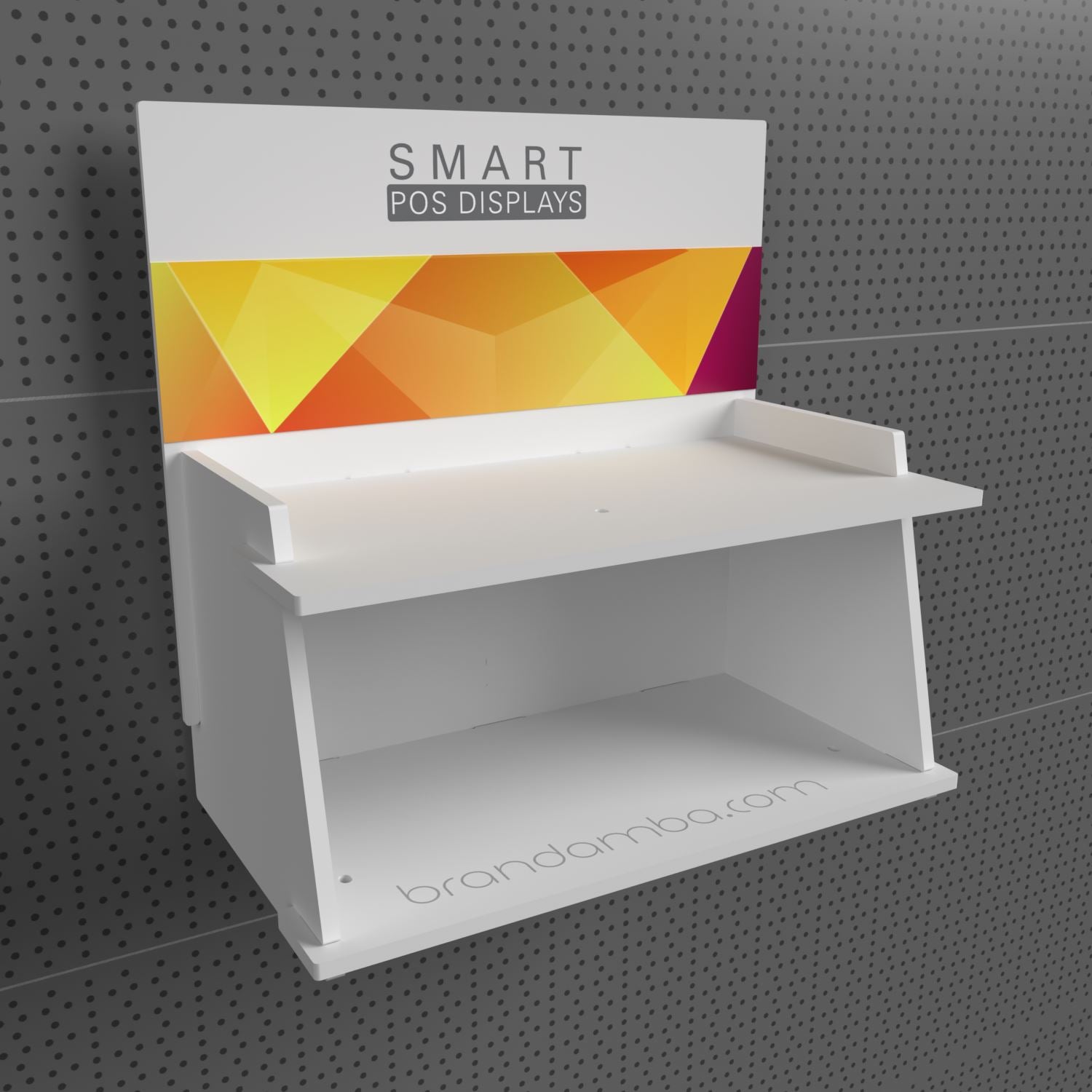 Regal Wanddisplay - SMART POS Display | POS Wanddisplay | brandamba.com