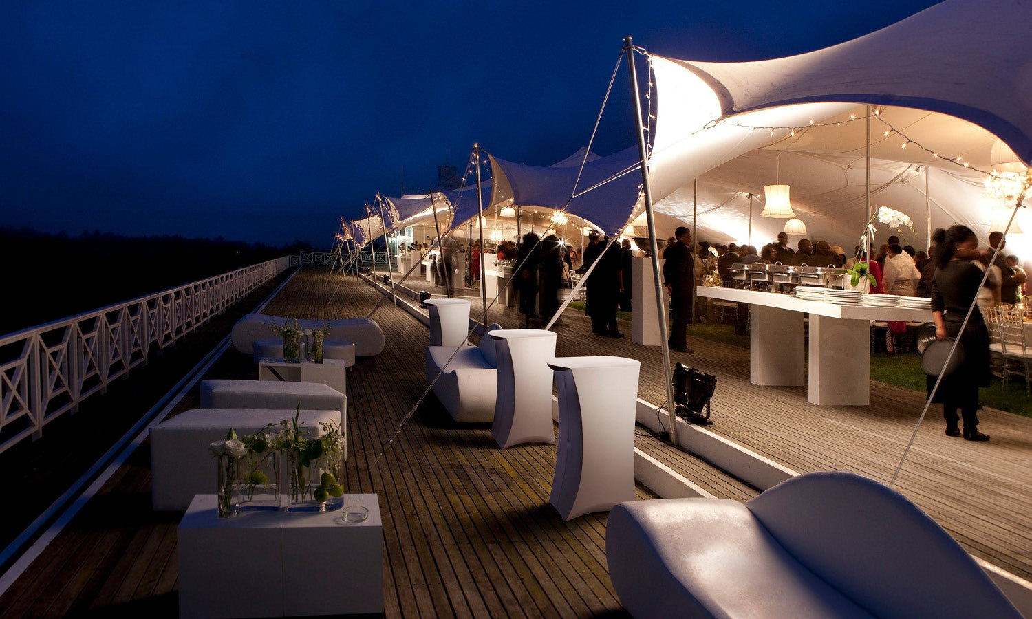 stehtisch olumn von flux / falttheke / Catering Stehtsich