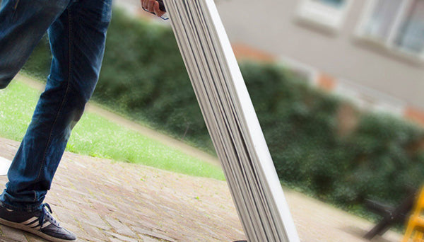 stehtisch olumn von flux / falttheke / Promotiontheke / Leicht transportierbar