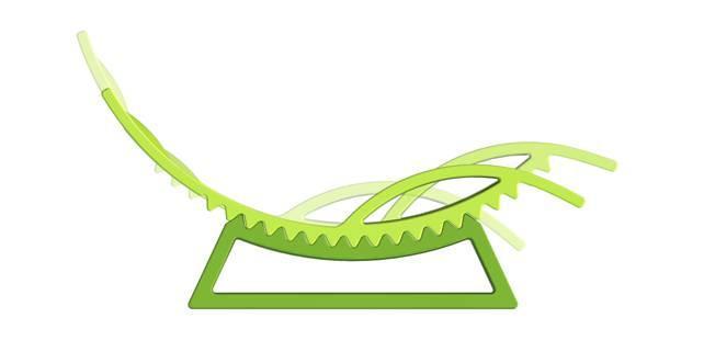 Verstellbare Liege TIC TAC von Marco Acerbis | brandamba.com