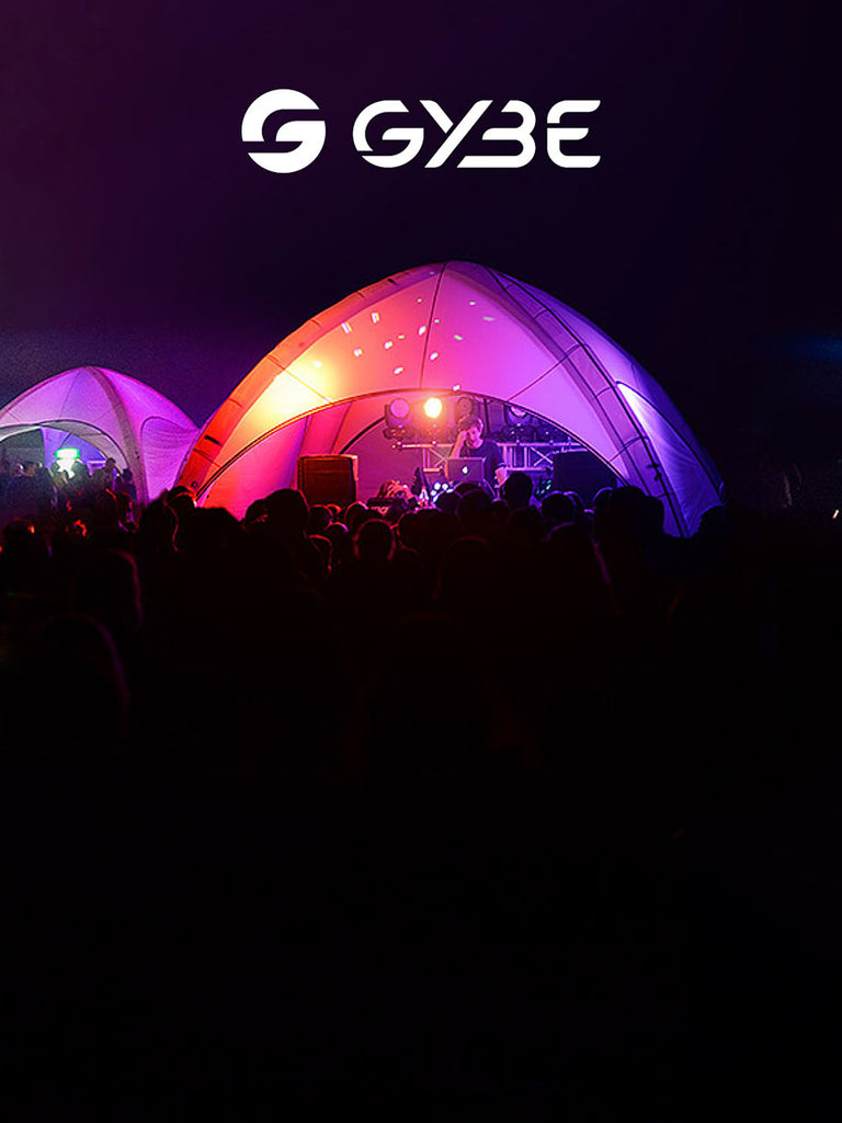 Gybe Event Tent - LED Beleuchtbares Promotion Zelt 