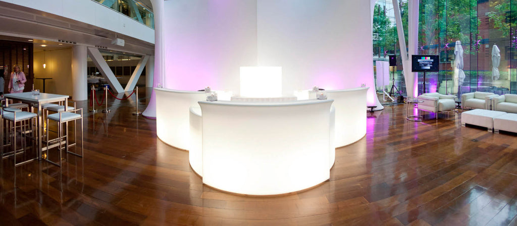 Slide Break Bar - ist eine LED Bar - Leuchtheke - mit super Ambiente