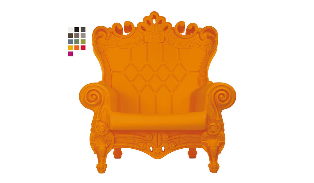 Slide QUEEN OF LOVE | Sessel | Pumkin Orange / Orange | Design Moro & Pigatti