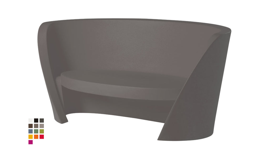 Slide Rap Sofa | Argil Grey / Lehm Grau | Design Karim Rashid