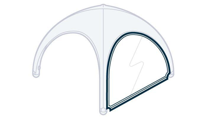 Panorama Seitenteil für das aufblasbare Zelt von GYBE