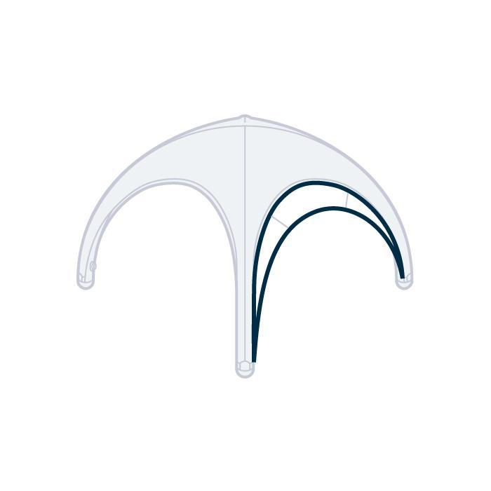 SHADE EXTENDER für aufblasbares Zelt GYBE EVENT TENT