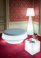 4er Set - Beleuchtbare Podeste SLIDE CUBO 40 für Indoor + Outdoor | Produktpräsentation | brandamba.com