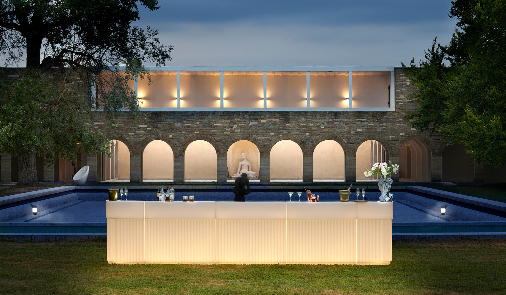 Slide CORDIALE BAR & CORDIALE CORNER | LED-BAR  | Leuchttheke | Roberto Paoli | Outdoor Event