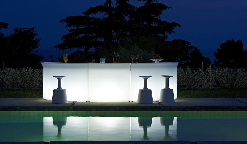 Slide DRINK Barstuhl mit Slide Break Bar - am Pool