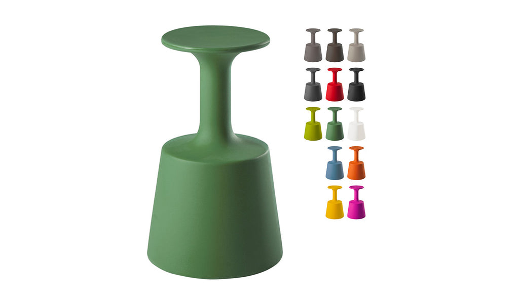 Slide DRINK Barstuhl | Malva Green / Grün | Design Jorge Najera