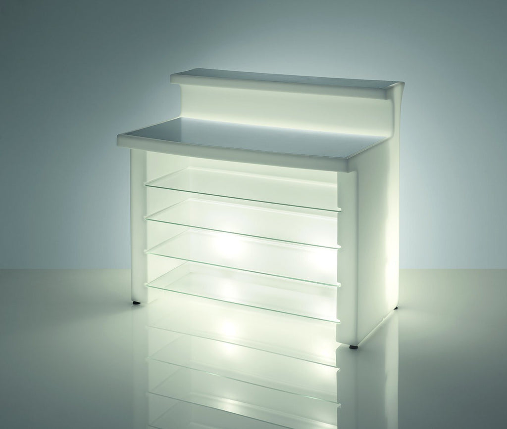 Abdeckplatte DESK für Slide Leucht-Theke BREAK LINE | LED Theke | brandamba.com