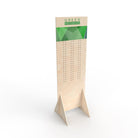 Holzdisplay Bodendisplay M - GREEN POS Display - Steckdisplay | Holzdisplay | brandamba.com