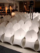 flux chair Faltstuhl - weiß - Event Stuhl - Promotion Stuhl