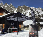 Faltzelt / Eventzelt E-Z UP Eclipse 2,5 x 2,5m - inkl. 4c Dach Bedruckung | Faltzelt | brandamba.com