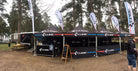 Faltzelt / Eventzelt E-Z UP Eclipse 3 x 6m - inkl. 4c Dach Bedruckung | Faltzelt | brandamba.com