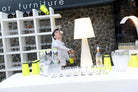 Leuchttheke BREAK LINE mit COCKTAIL STATION + SPEED RACK | LED Theke | brandamba.com