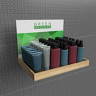 Holzdisplay Präsentationstablett - GREEN POS Display als Wanddisplay | Holzdisplay | brandamba.com