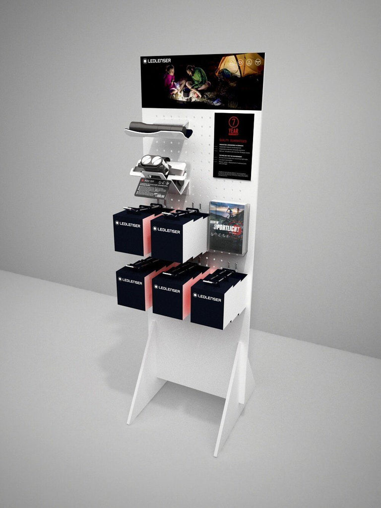 Steckdisplay Bodenaufsteller - SMART POS Display | POS Bodenaufsteller | brandamba.com