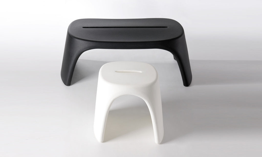 3er Set Stapelbare Hocker Amélie Sgabello für Indoor + Outdoor | Sitzmöbel | brandamba.com